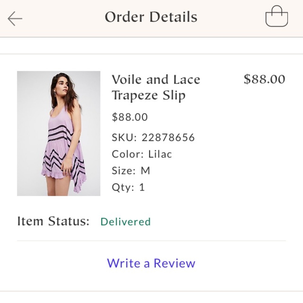 COPY - Free people Voile and Lace Trapeze dress